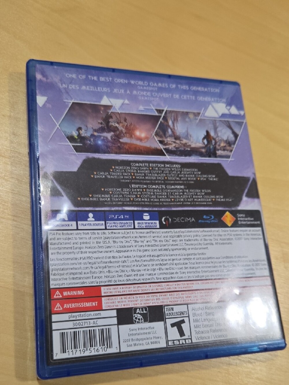 Horizon Zero Dawn Complete Edition (PS4) - - Picture 2 of 4
